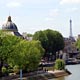 вид Парижа с Эйфелевой башней